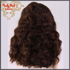 Medium Brown Mohair Wig for 11.5" Bleuette Doll (ED0010M7)