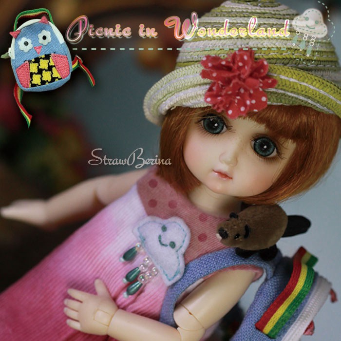 8'' StrawBerina, Picnic in Wonderland (GA0020A)