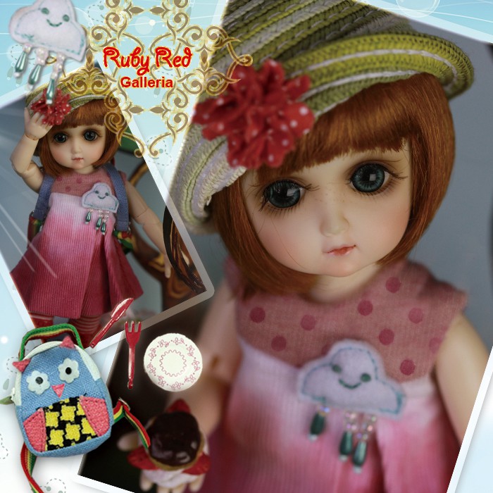 8'' StrawBerina, Picnic in Wonderland (GA0020A)