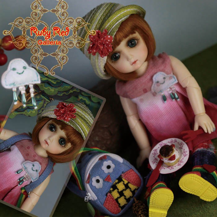 8'' StrawBerina, Picnic in Wonderland (GA0020A)