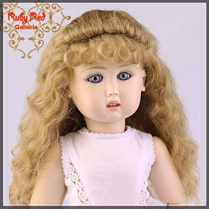 Ash Blonde Mohair Wig for 11.5" Bleuette Doll (ED0010M4)