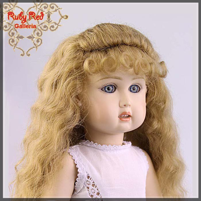 Ash Blonde Mohair Wig for 11.5" Bleuette Doll (ED0010M4)