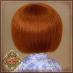 Red Bob Mohair Wig for 8" Dolls (HD0007C)