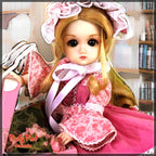 8'' StrawBerina, Little Pink Lady (GA0015A)