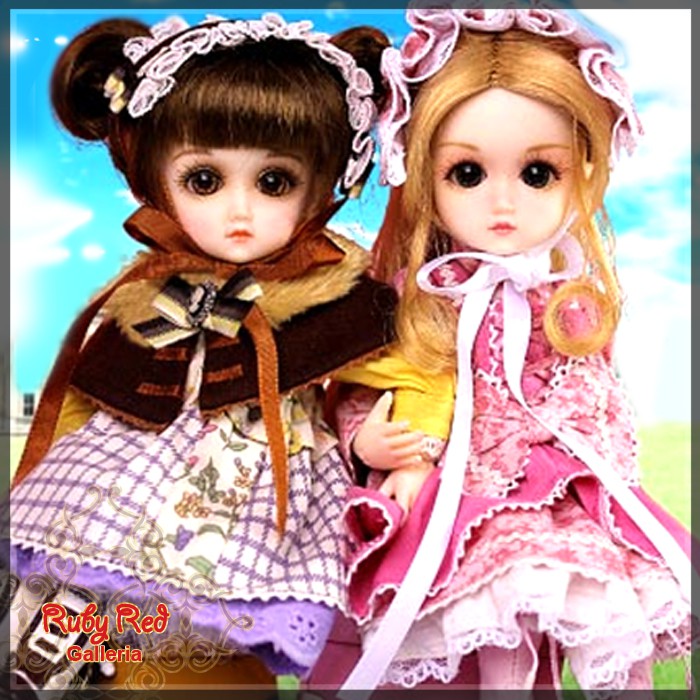 8'' StrawBerina, Miss Furry Caramel (GA0014A)