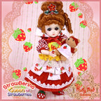 8''StrawBerina, Queen of Strawberries (GA0011A)