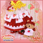 8''StrawBerina, Queen of Strawberries (GA0011A)