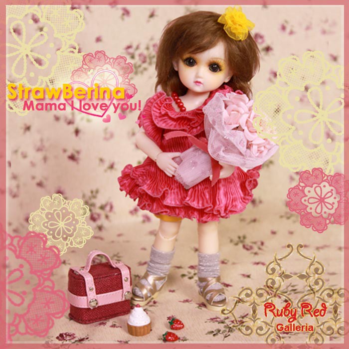 8'' StrawBerina, Mama, I Love You! (GA0009A)