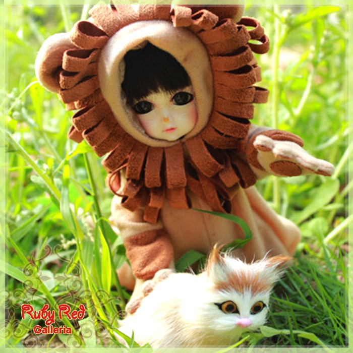 8'' StrawBerina, Mighty Lion & the Cat (GA0007A)