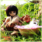8'' StrawBerina, Mighty Lion & the Cat (GA0007A)