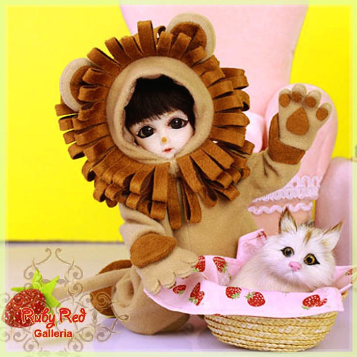 8'' StrawBerina, Mighty Lion & the Cat (GA0007A)
