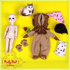 8'' StrawBerina, Mighty Lion & the Cat (GA0007A)