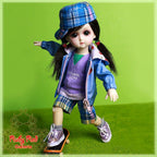 8'' StrawBerina, Skater-Girl (GA0003A)