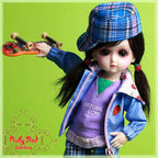 8'' StrawBerina, Skater-Girl (GA0003A)