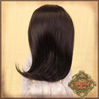 Straight Dark Brown Parting Wig for 14” Play Girl (KD0001A)