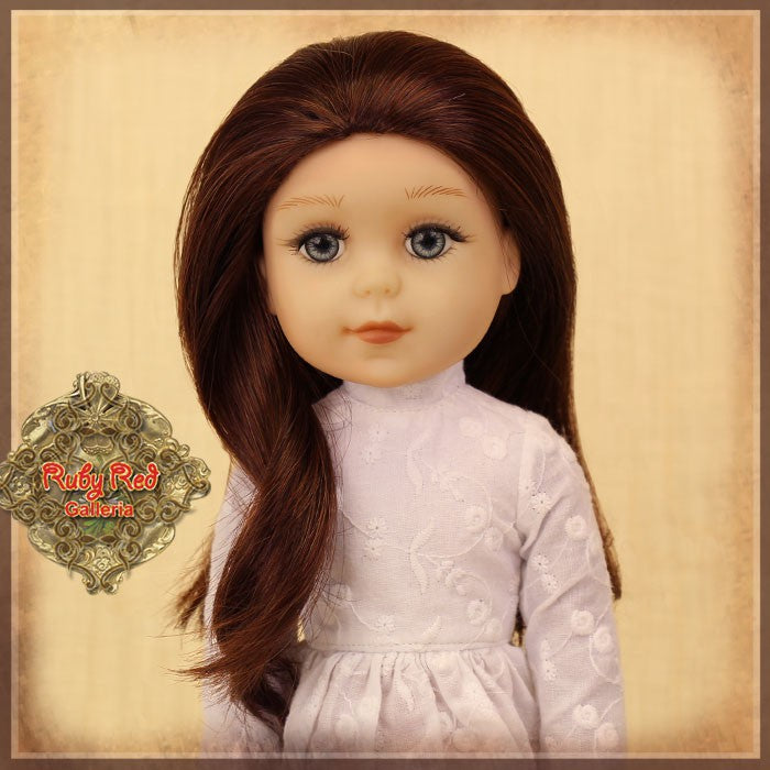 Straight Auburn Parting Wig for 14” Play Girl (KD0001D)