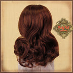 Wavy Auburn Parting Wig for 14” Play Girl (KD0002D)