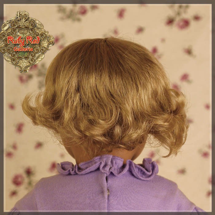 Blonde Wavy Boy Style Wig for 18” Play Girl (AD0029A)