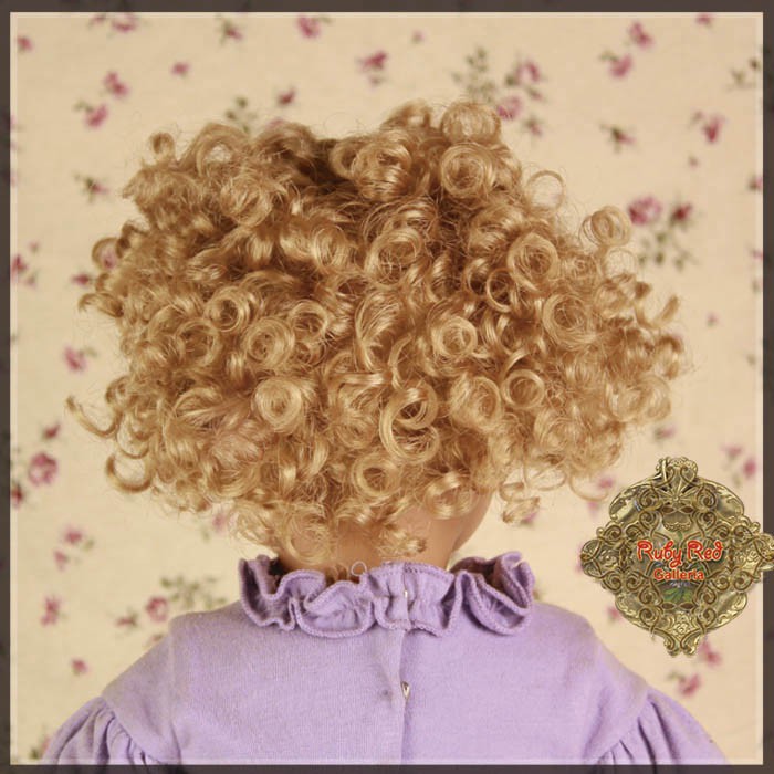 Blonde Curly Wig for 18” Play Girl (AD0026A)