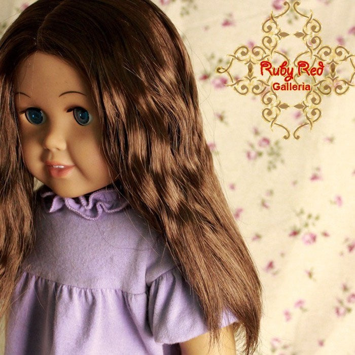 Wavy Parting Wig for 18” Play Girl (AD0025A)
