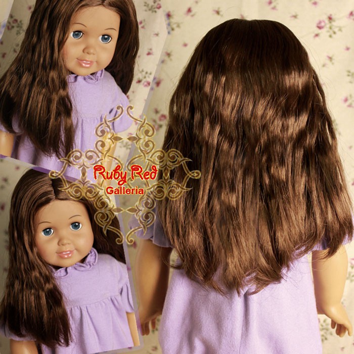 Wavy Parting Wig for 18” Play Girl (AD0025A)