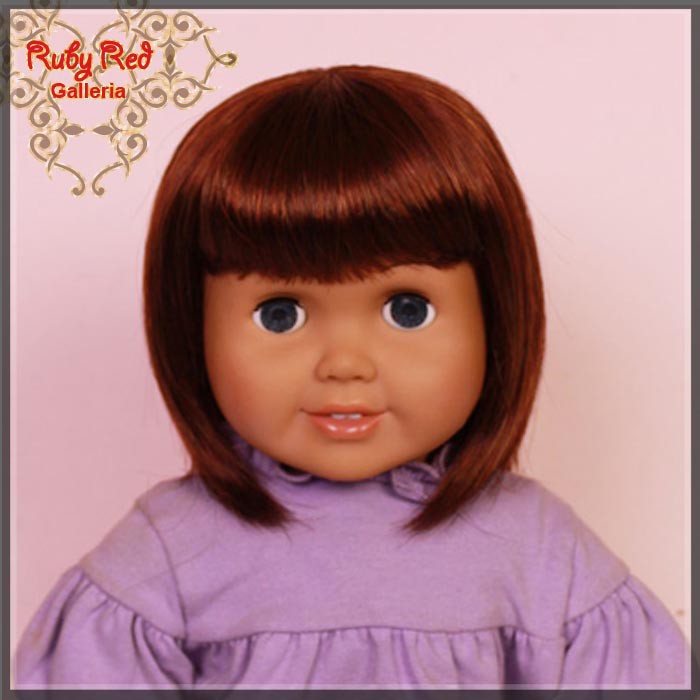 Carrot Red Straight Wig for 18" Girl (AD0020E5)