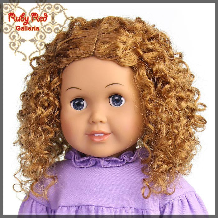 Strawberry Blonde Wig for 18" Girl (AD0016E14)