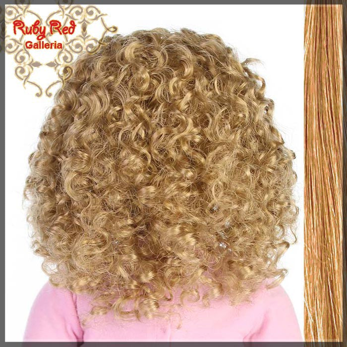 Strawberry Blonde Wig for 18" Girl (AD0016E14)