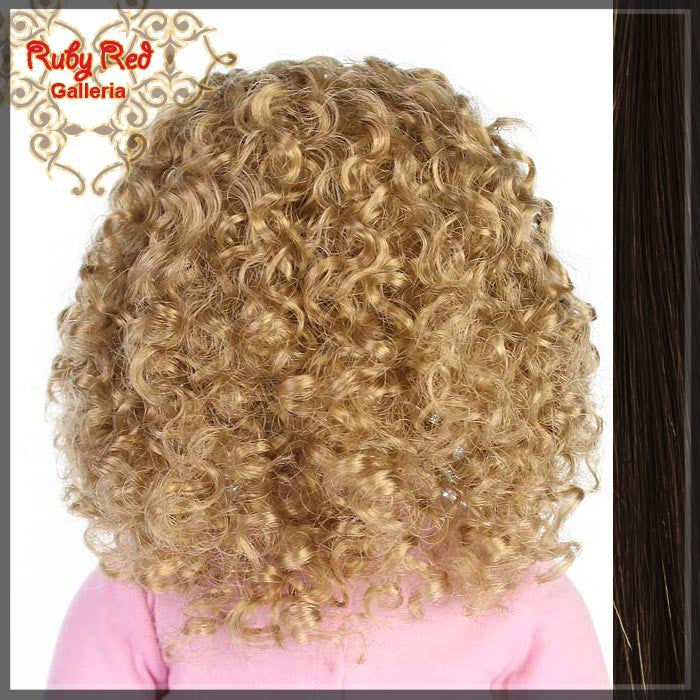 Medium Brown Wig for 18" Girl (AD0016E12)