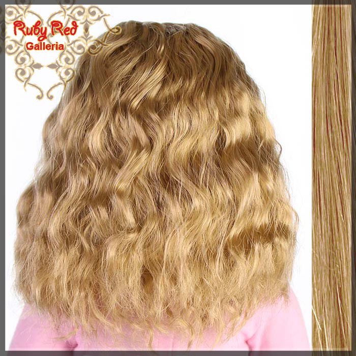 Ash Blonde Wig for 18" Girl (AD0015E6)