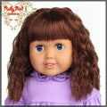Dark Auburn Wig for 18" Girl (AD0015E5)