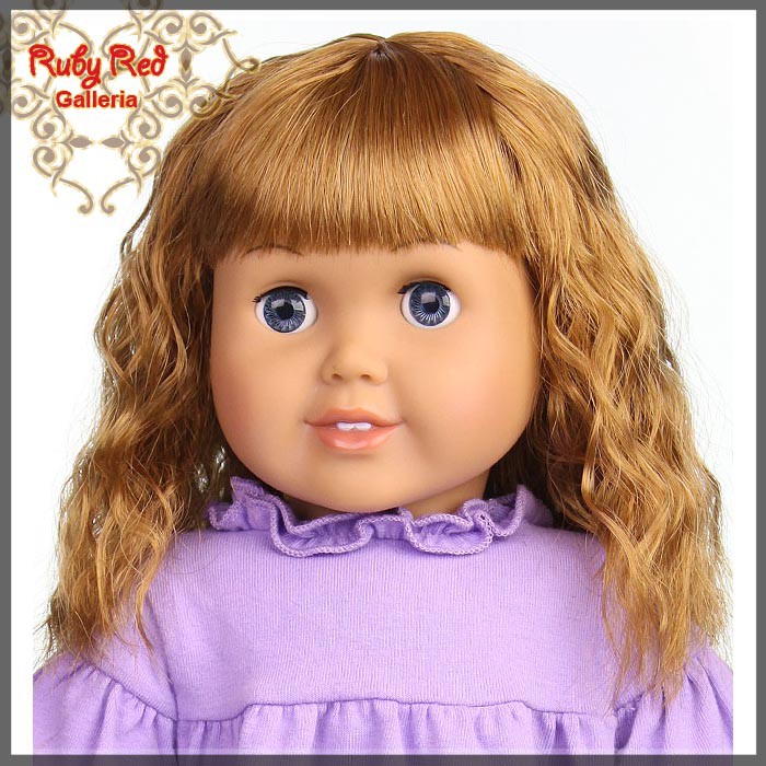 Strawberry Blonde Wig for 18" Girl (AD0015E14)