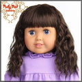 Medium Brown Wig for 18" Girl (AD0015E12)