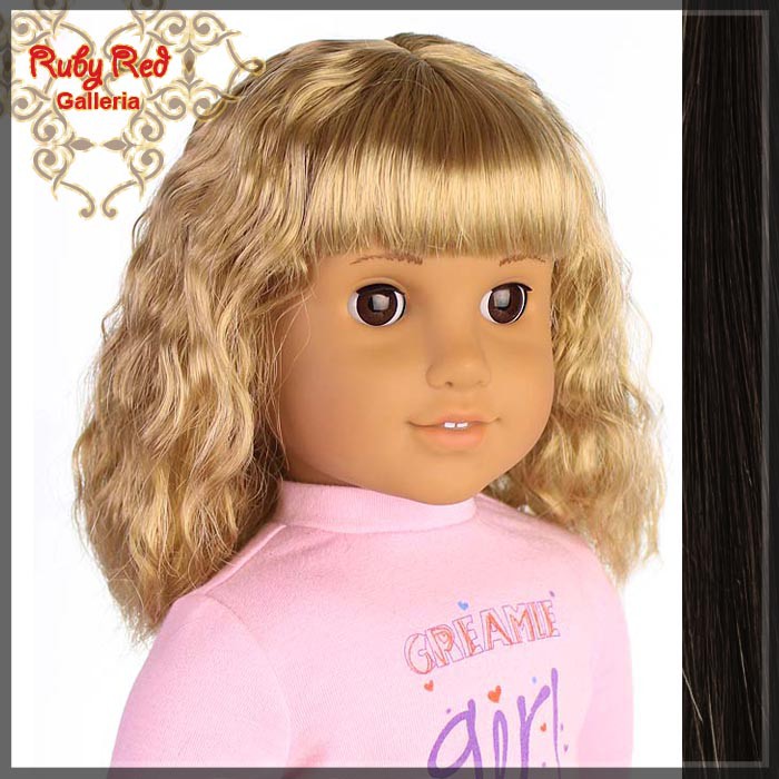 Medium Brown Wig for 18" Girl (AD0015E12)