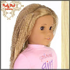 Pale Blonde Wig for 18" Girl (AD0014E9)