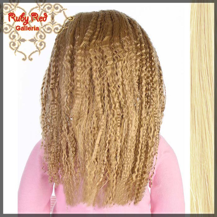 Pale Blonde Wig for 18" Girl (AD0014E9)