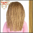 Ash Blonde Wig for 18" Girl (AD0014E6)