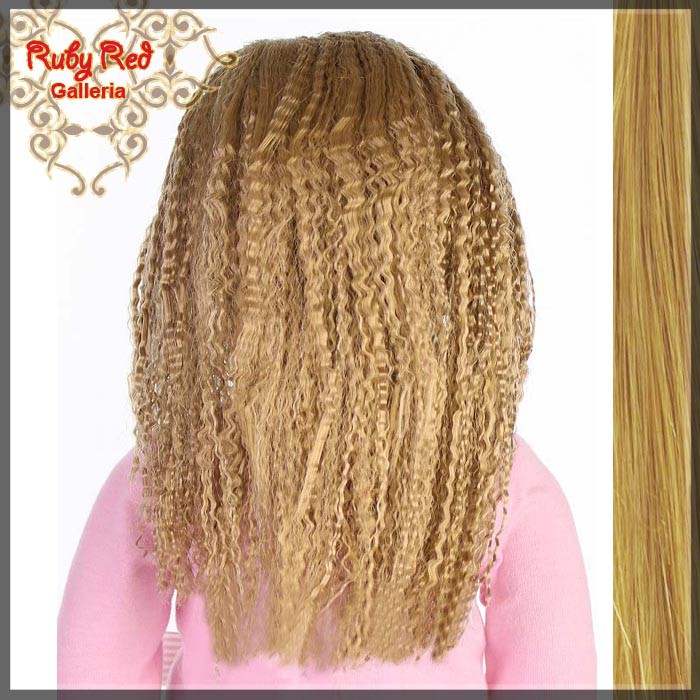 Ash Blonde Wig for 18" Girl (AD0014E6)