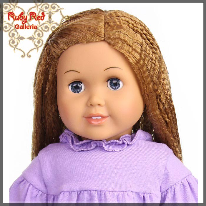 Strawberry Blonde Wig for 18" Girl (AD0014E14)
