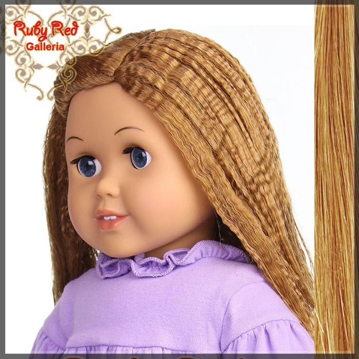 Strawberry Blonde Wig for 18" Girl (AD0014E14)