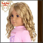 Brunette Wig for 18" Girl (AD0013T12)