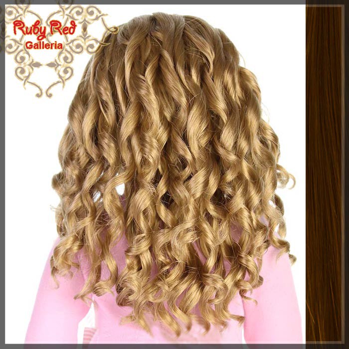 Brunette Wig for 18" Girl (AD0013T12)