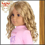 Strawberry Blonde Wig for 18" Girl (AD0013E14)