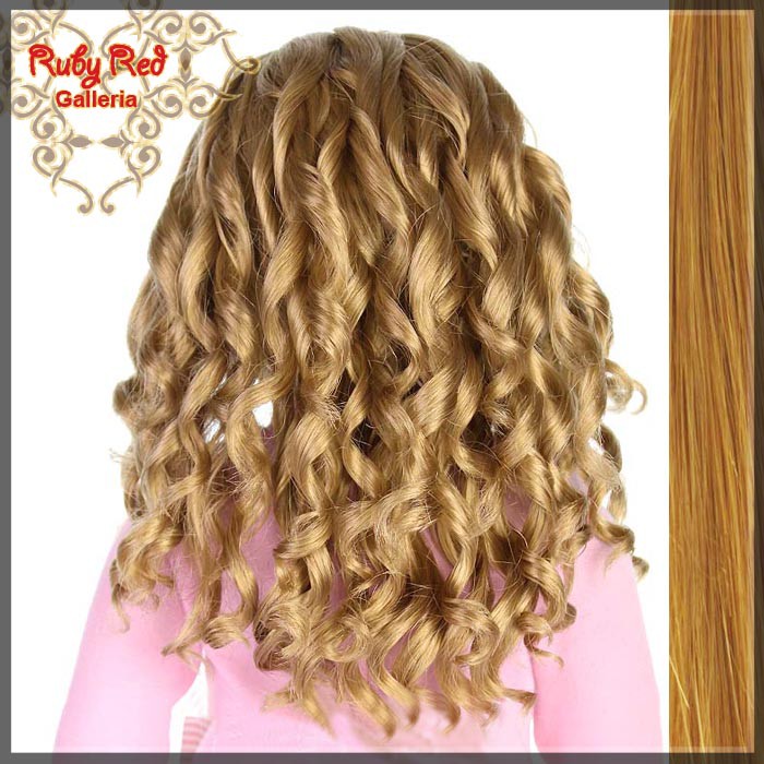 Strawberry Blonde Wig for 18" Girl (AD0013E14)