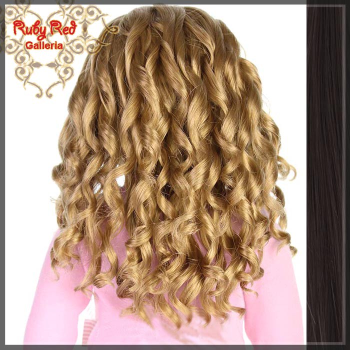 Medium Brown Wig for 18" Girl (AD0013E12)