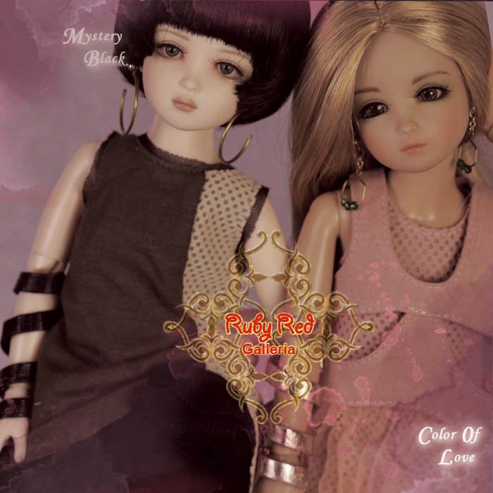 Color de amor (sin peluca) - Conjunto de tela (WC0051B)