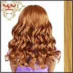 Curly Frosted Blonde Bang Wig for 18" Girl (AD0010D)