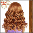 Curly Auburn Bang Wig for 18" Girl (AD0010B)