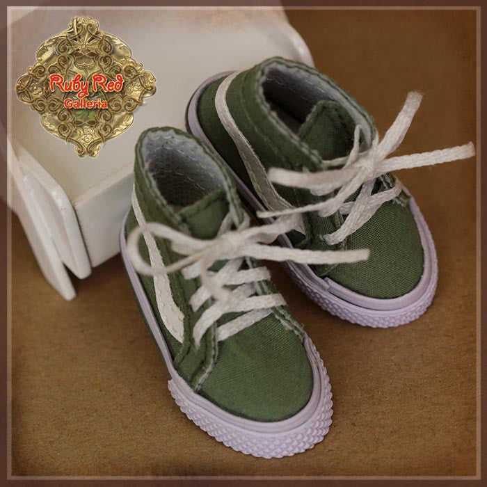 Green Sneakers for 12” InMotion Girl (WH0075C)