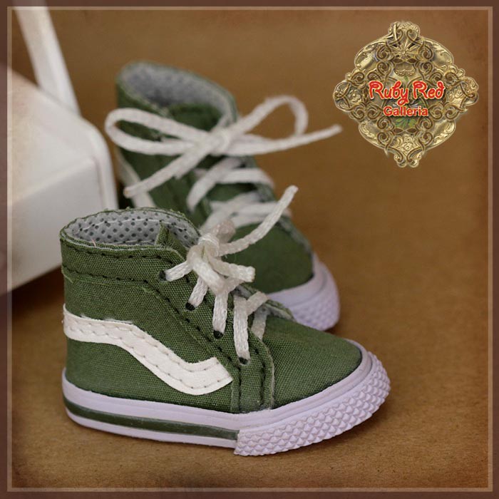 Green Sneakers for 12” InMotion Girl (WH0075C)